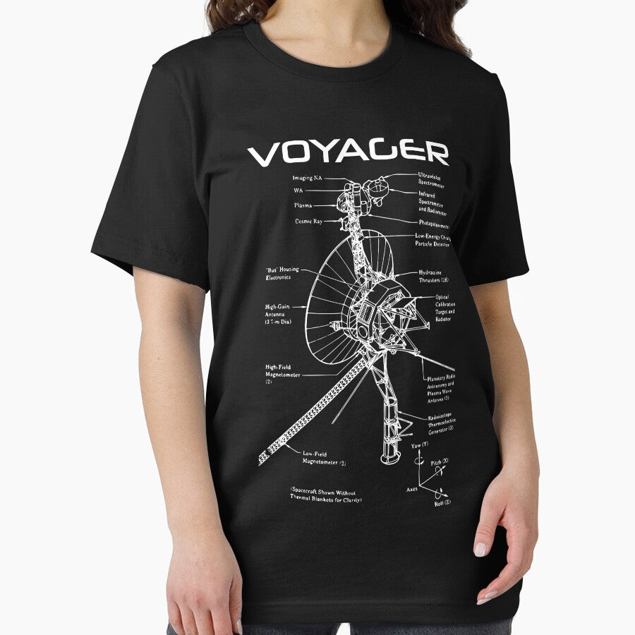 Voyager Program - White Ink by Djidiouf