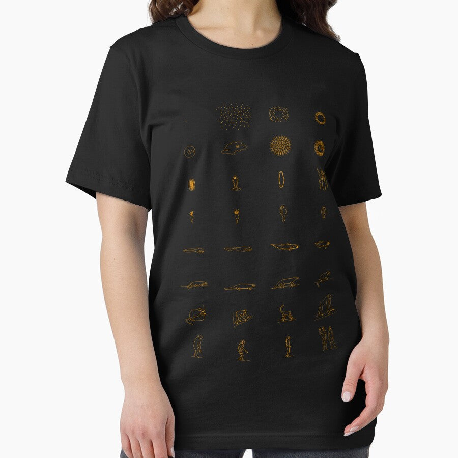 Evolution according to Sagan - Orignal Orange by darqenator