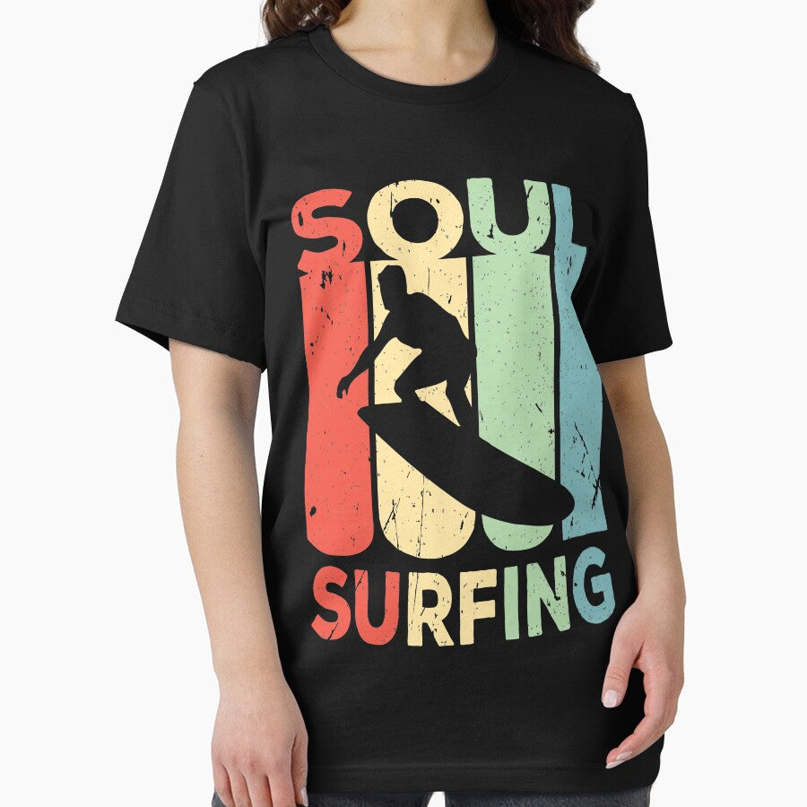 Soul Surfing Vintage Retro by Elixir Designs
