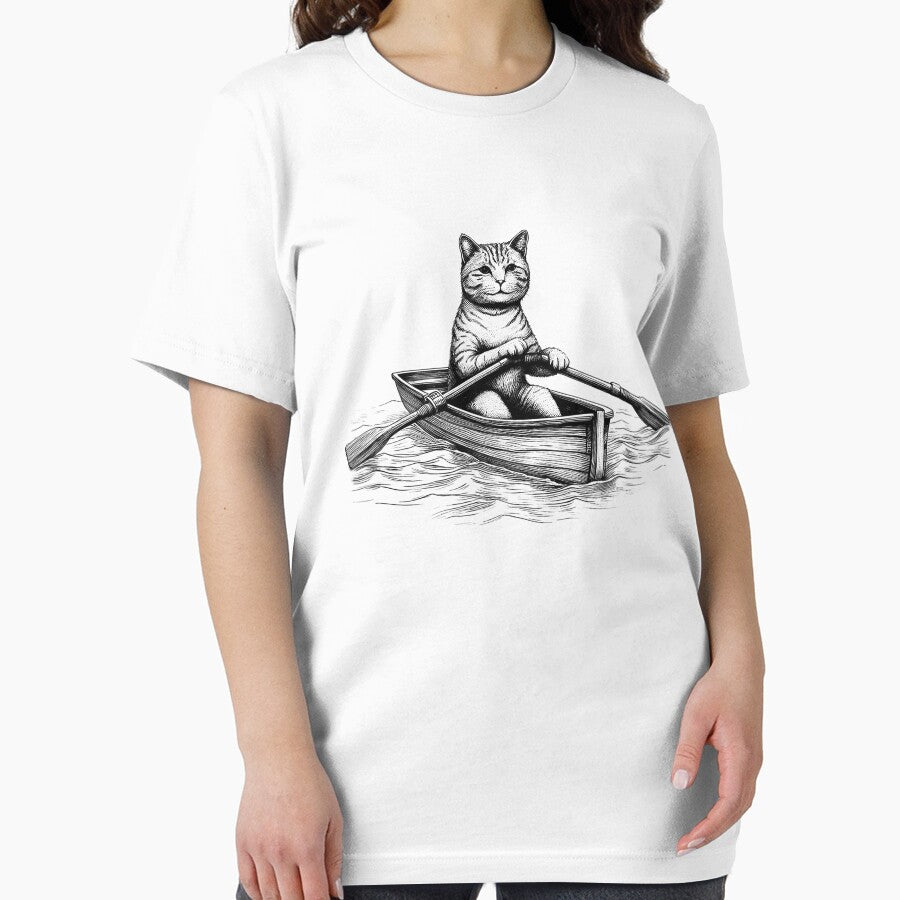 Cat Go Rowing by Kimberley King Art  King Art
