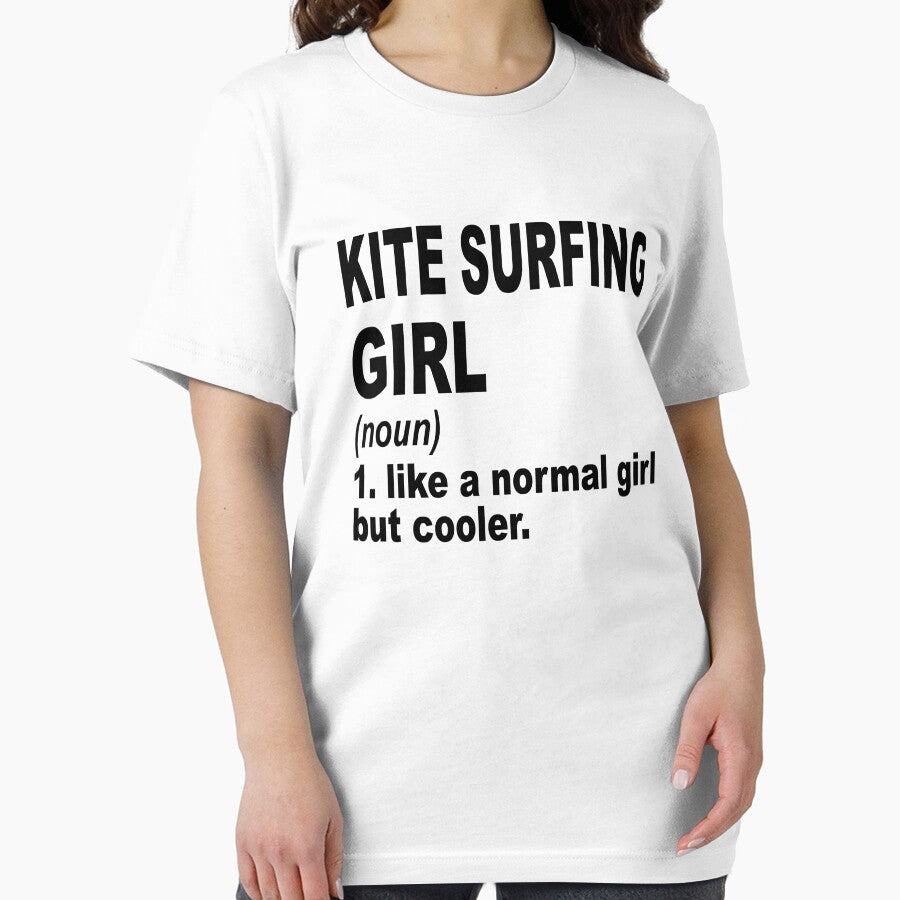 Kite Surfing girl Definition,Kite Surfing Girl Like A Normal Girl But Cooler by Dogs Geeky⭐⭐⭐⭐⭐