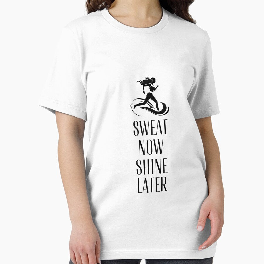 Sweat now, shine later womens fitness by JOSHS-TEES