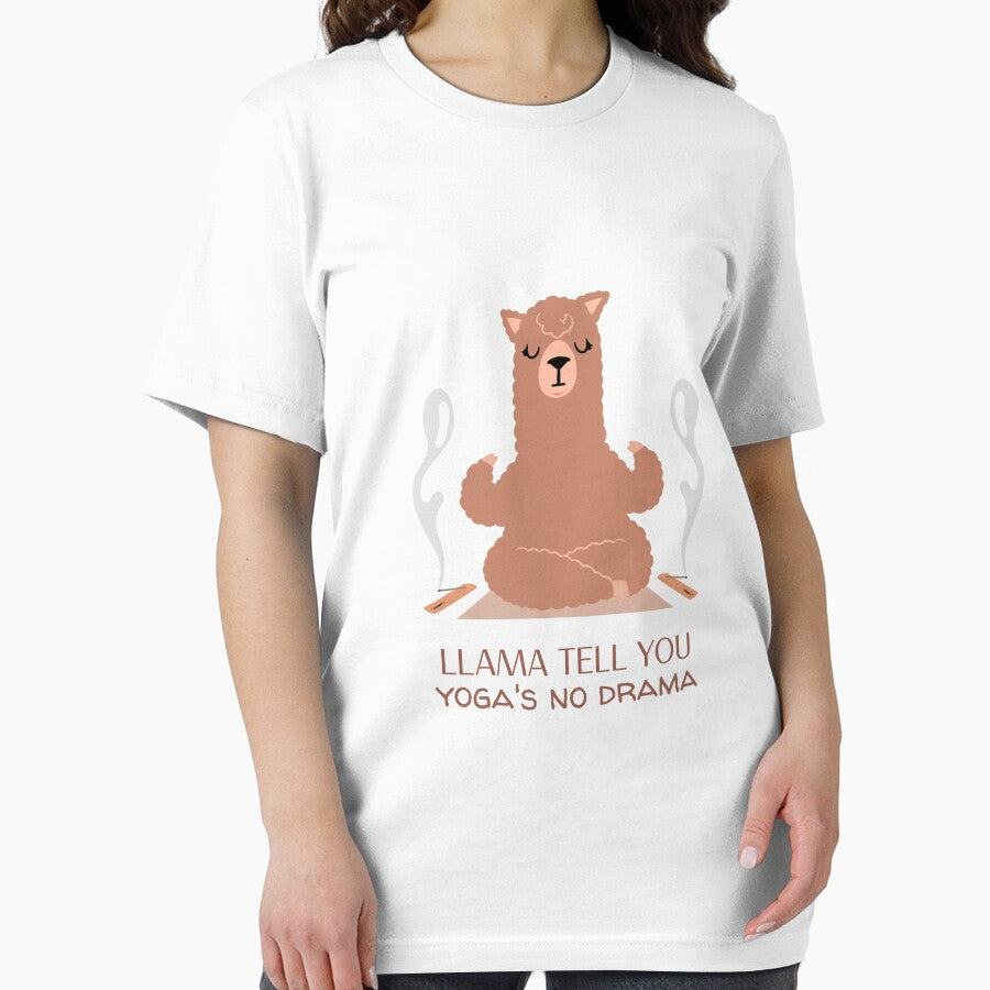 LLAMA TELL YOU, YOGA'S NO DRAMA by LyricsWear