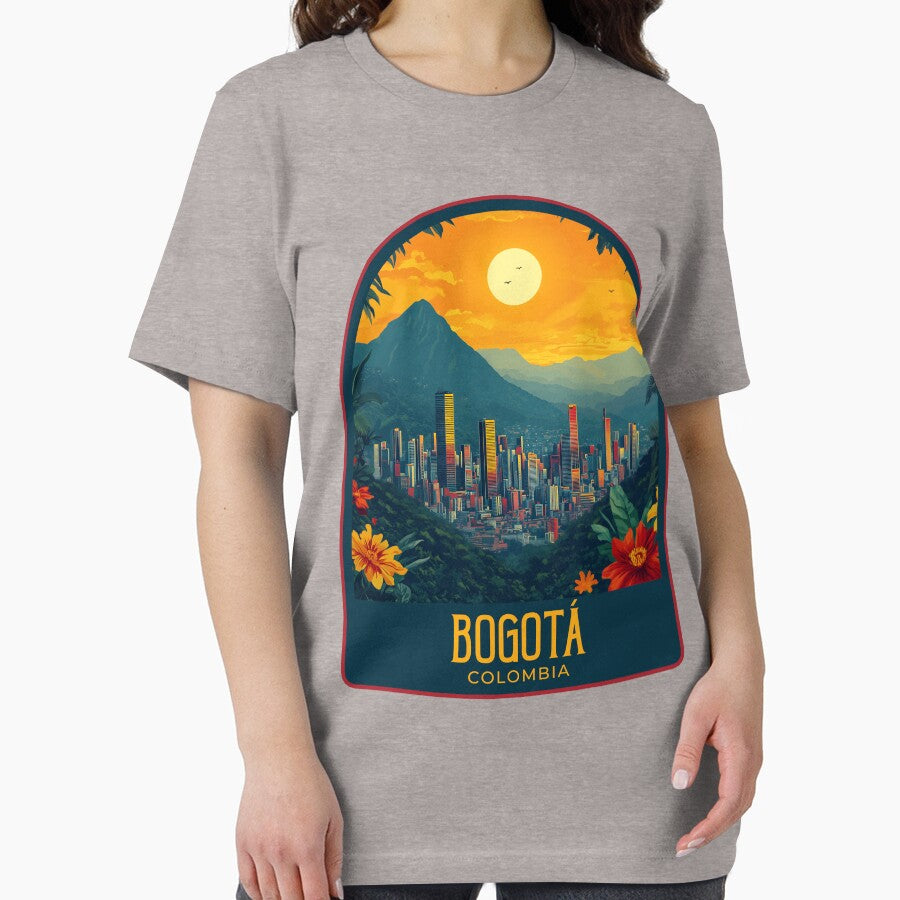 Bogotá Vintage Travel Illustration by HomeLivingCo