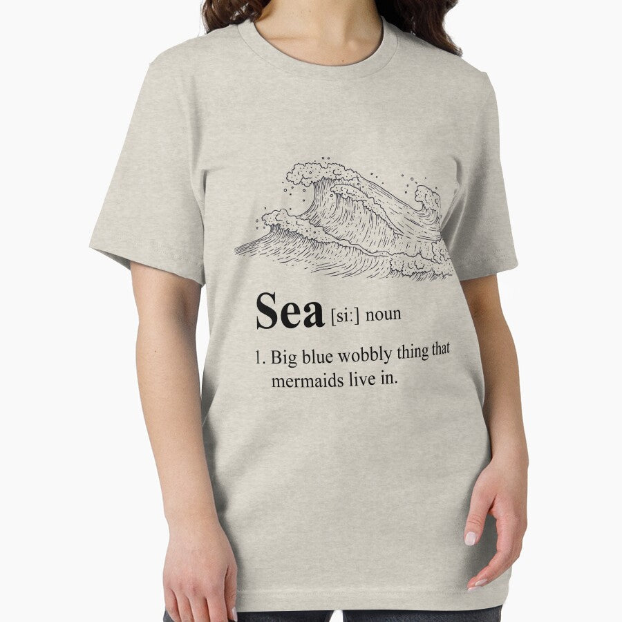 Sea Dictionary Definition: Big Blue Wibbly Wobbly Thing by McPod