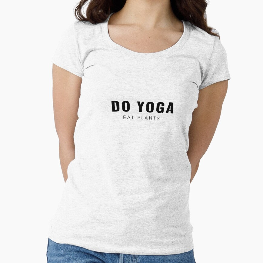 Do Yoga Eat Plants by Liniskop