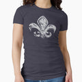 Grunge Fleur De Lis by MsSLeboeuf
