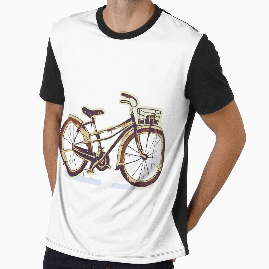 Bicycle Image in Retro Style by KINGSMILESTORE