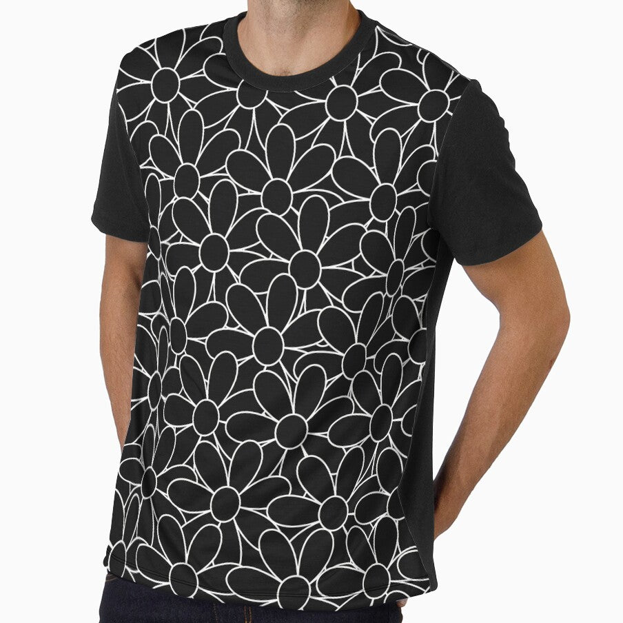 Flowers, Flowers Everywhere - Black by SeaStories88