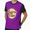 Retro Vibe – Bold Purple Retro Typography Design by Panoramax