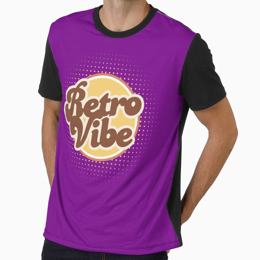 Retro Vibe – Bold Purple Retro Typography Design by Panoramax