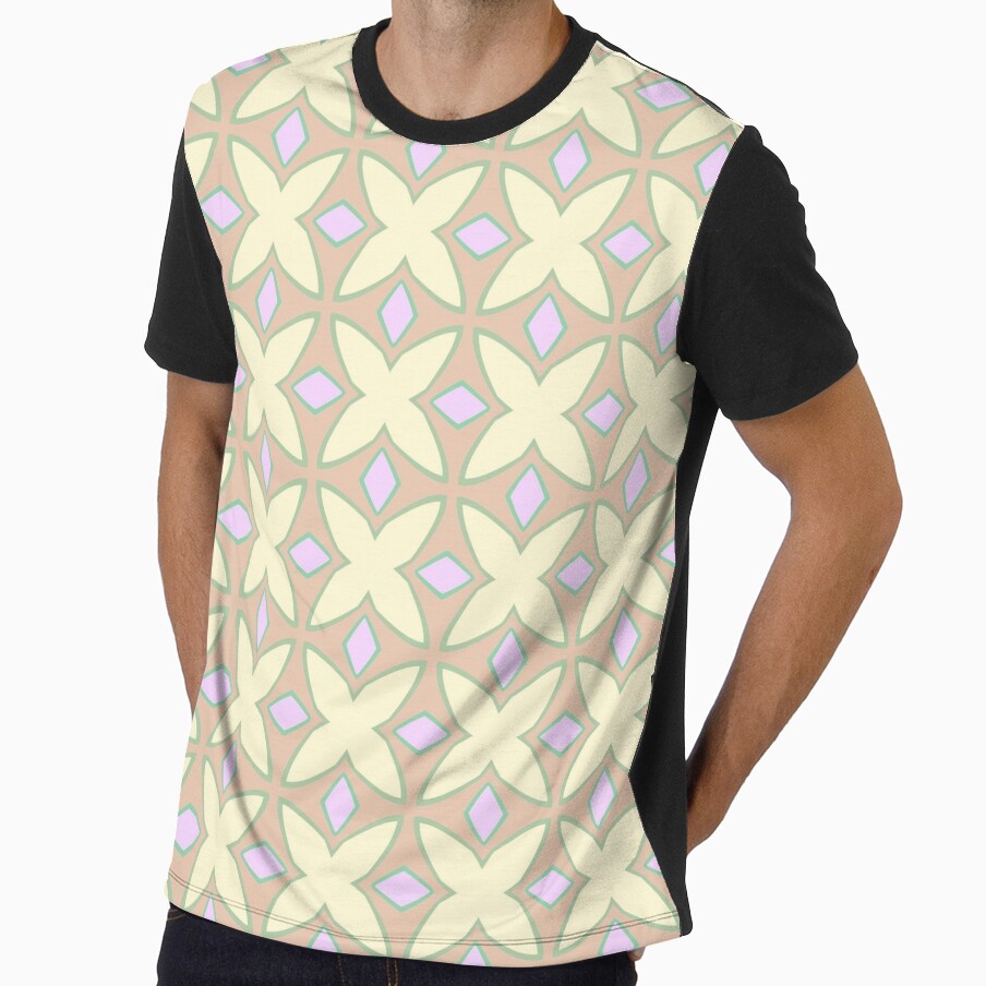 model stained glass window flower the structure of the seamless colorful repeat pattern by Abrahamjrnd