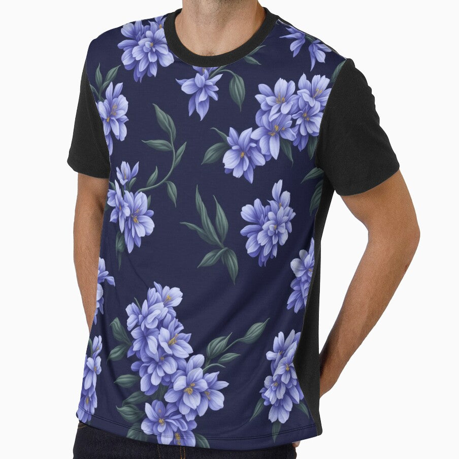 Angelonia Flower Pattern by STYLESHOWIN