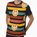 retro t-shirts,smiley t-shirts by grickodd