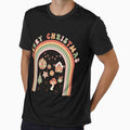 Retro Christmas merry christmas retro rainbow by MaggiLars