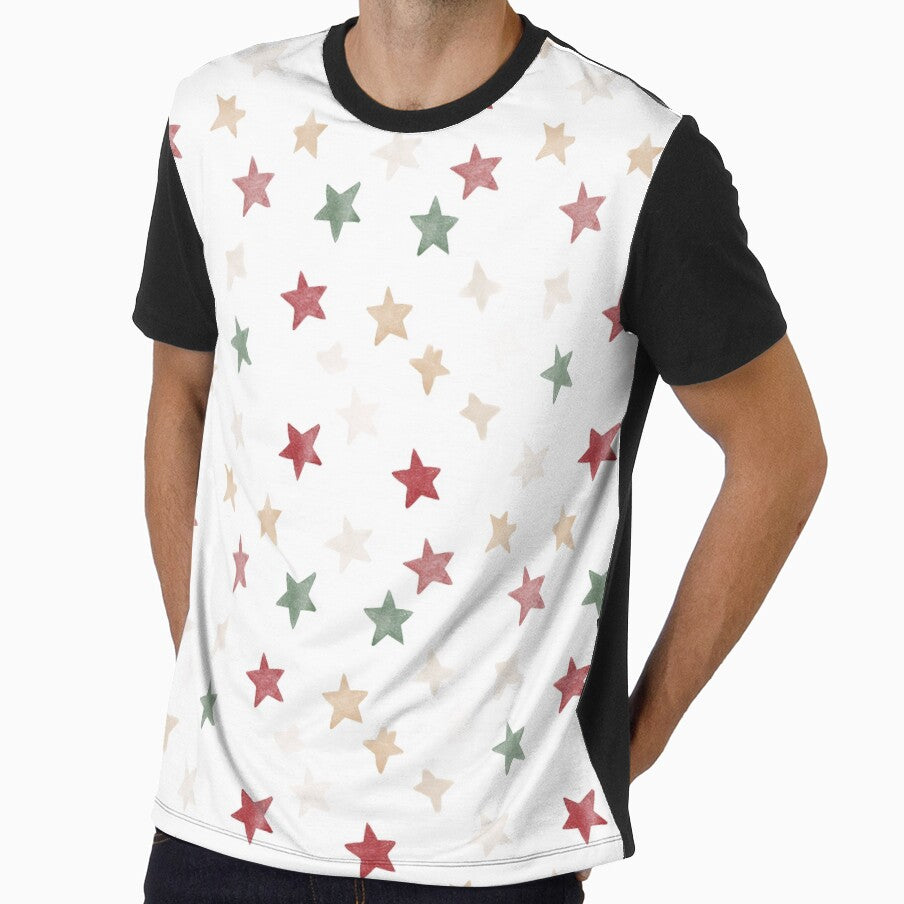 Watercolor Stars and Circles by patternicco