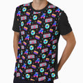 Retro Neon 90s pattern - Apparel design by TheArtistOf2022
