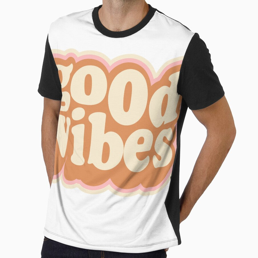 Retro 70s Good Vibes Design by Daisie&Co.