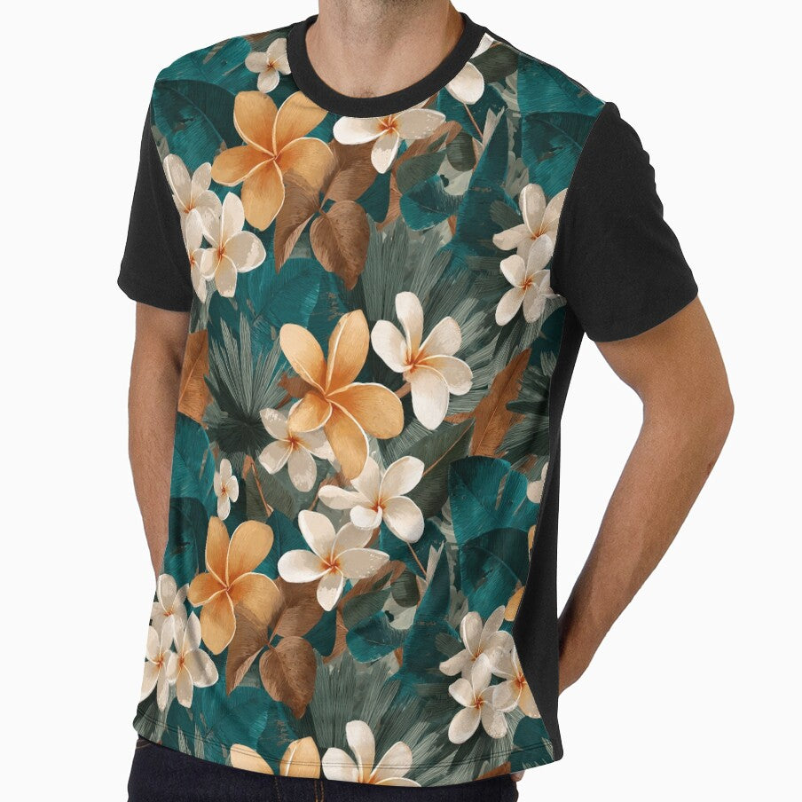 Bold Tropical Flower  - Birth Flower Pattern  - Birthday Gifts For Him by RoyalStarsPatts
