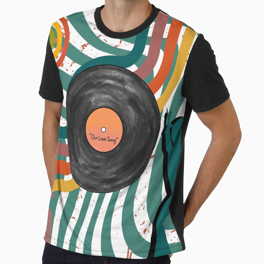 Retro vinyl record by Abelievingheart