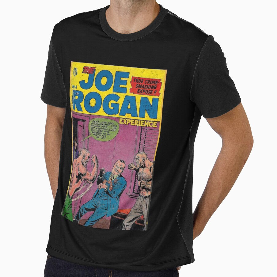 The Joe Rogan Experience - Vintage True Crime Comic by Vintagenaut Co.