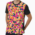Pink and Yellow Camouflage Baddie Aesthetic by thecooltable