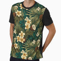 Minimalistic Tropical Floral  - Flower Garden Pattern  - Gifts For Girlfriend by RoyalStarsPatts