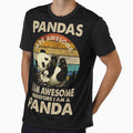 Retro Awesome Panda by spellmadebylee