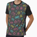 Retro Gaming Energy Pattern by StickVerse by Owais