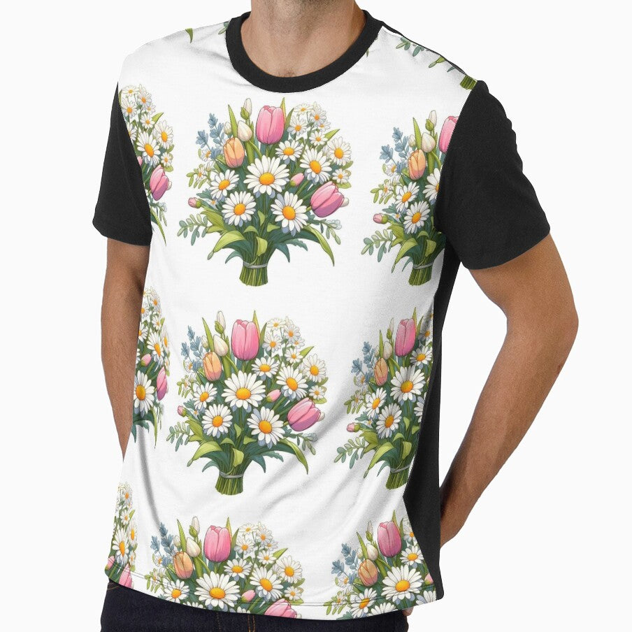 Flower pot with flowers by Ramen  De