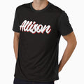 Retro Allison Name Label (Black) by KACIIBARN