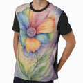 Colorful Rainbow Flower by CalmnessbyChoice