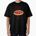 Funny Pizza Shirts Crust Me For Pizza Lovers Pizza Party Clothing by Leopardman25