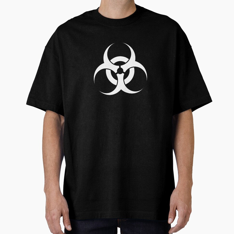 White Biohazard Sign by sciencenotes