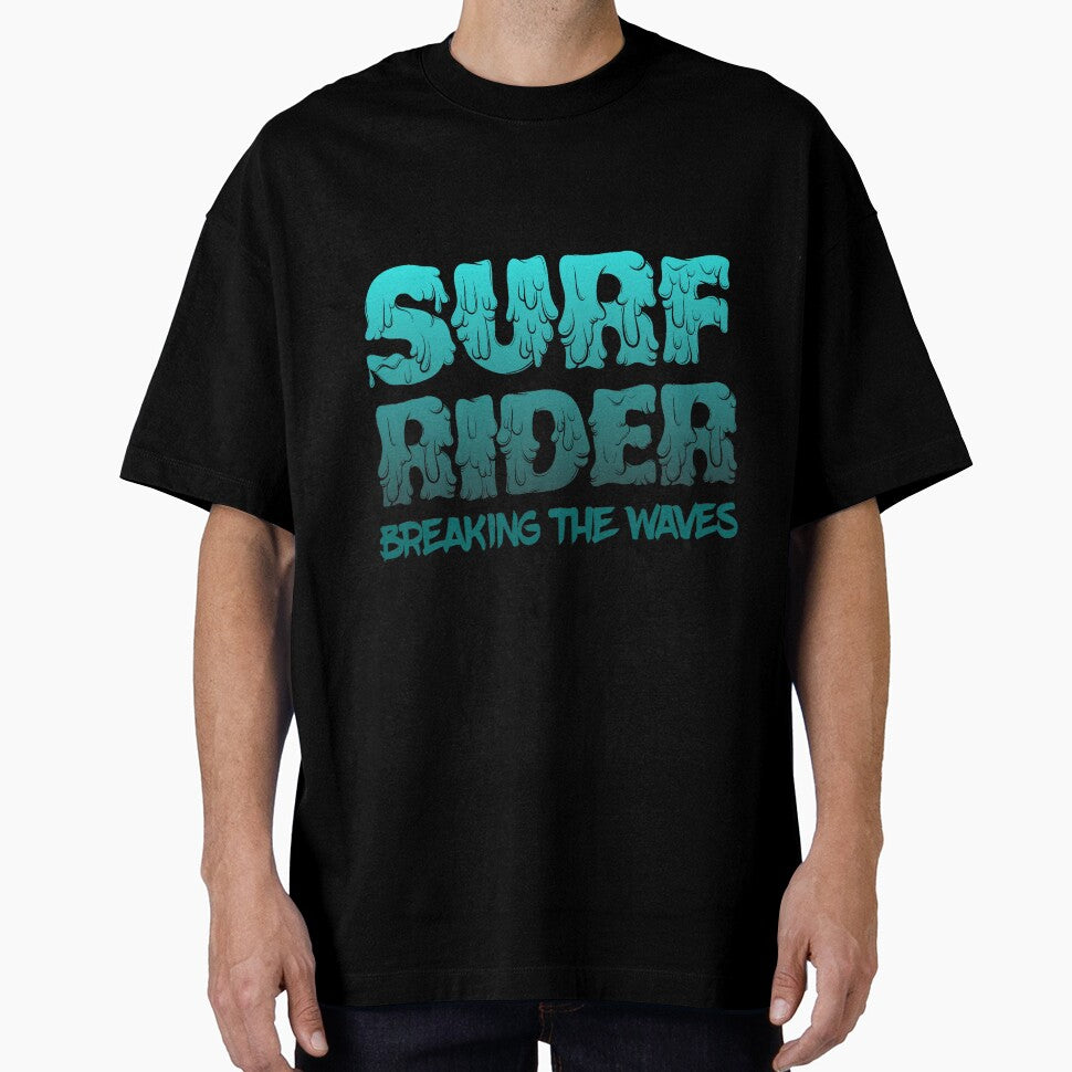 Surf Rider Breaking The Waves by Tshirt-emporium