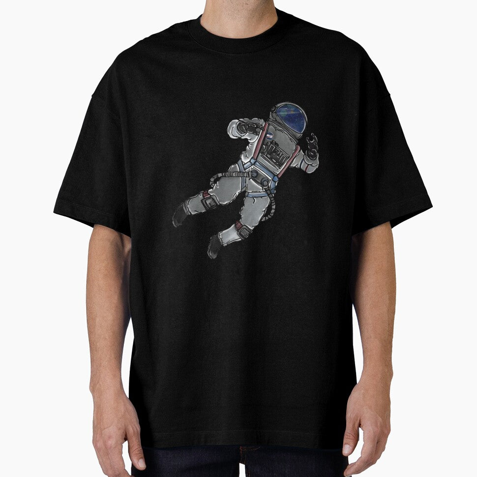 Floating Astronaut in Cosmic Space by madworld123