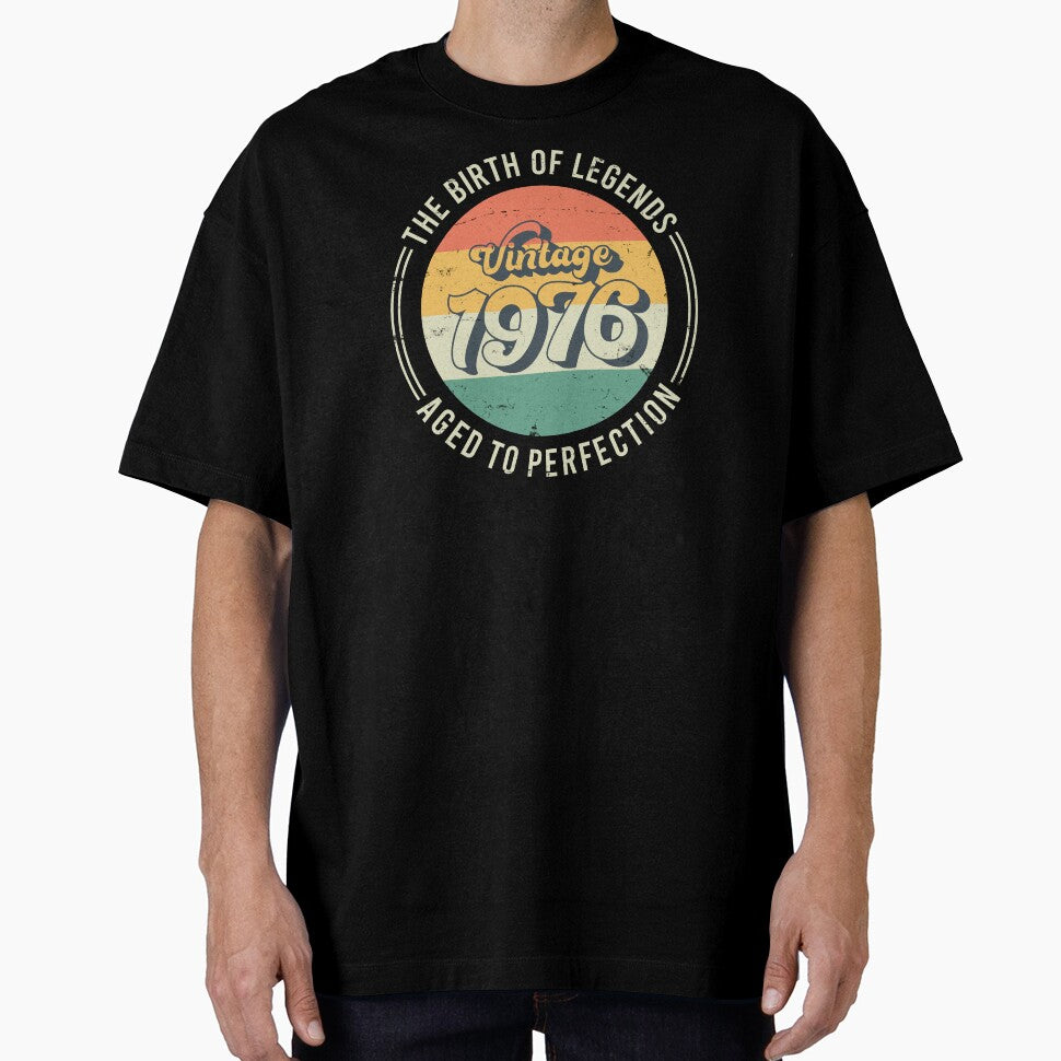 Vintage 1976, 50th Birthday The Birth Of Legends by RicardoTito