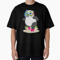 Panda Diver Snorkel Diving by Snabdesign84