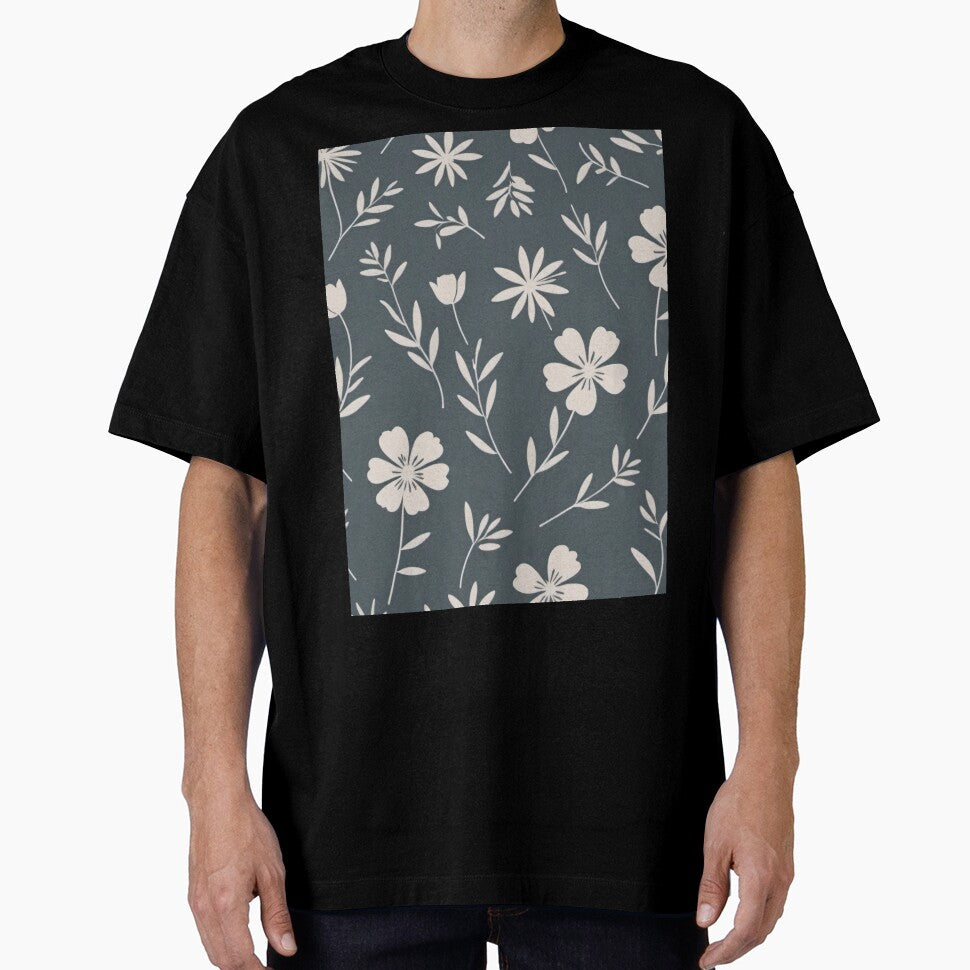 Minimalist Silhouettes Floral Pattern by SeamPix