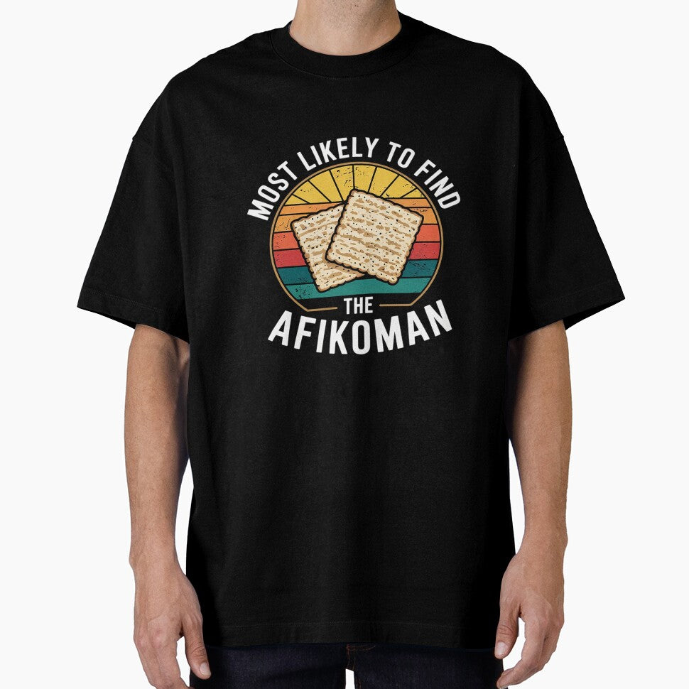 Most Likely To Find The Afikoman Funny Passover Jewish Matzo by InspiredFoul