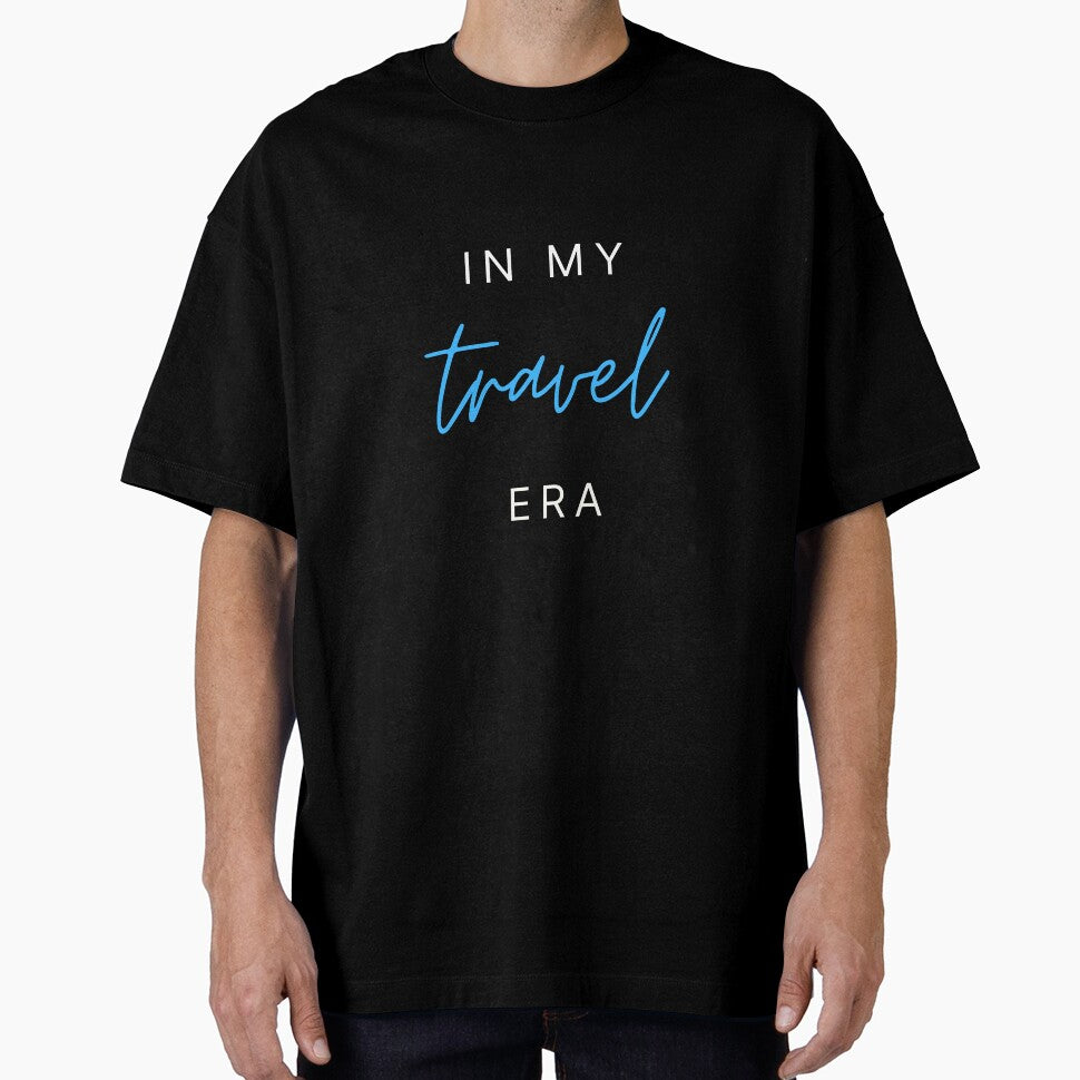 In My Travel Era – Travel Quote for Travel Lovers - blue by PiX by PE