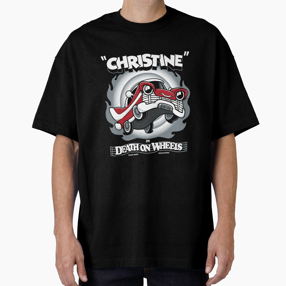 Vintage Cartoon Christine - Killer Car - Creepy Cute Horror by Nemons