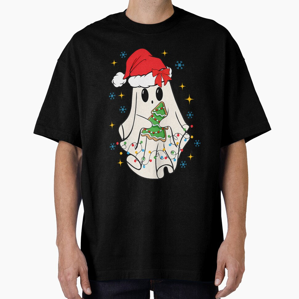 Cute Christmas Cookie Ghost Spooky Gothmas by hybmcvdtj77