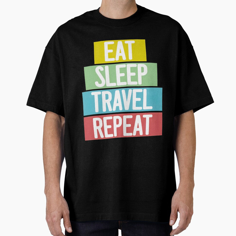 Eat Sleep Travel Repeat - Wanderlust Lifestyle | PERFECT GIFT FOR YOU AND FRIENDS by TobinGannett