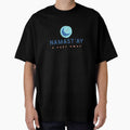 Namast'ay 6 Feet Away by RiseandShineTee