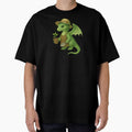 Gardening Dragon with Plant Pot – Cute Green Dragon by Hatchling Hollow