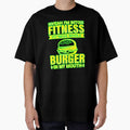 Funny Burger Lover Fitness #2 by creativerooney