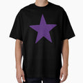 Purple star (back of the shirt) by Black-Star1