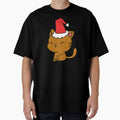 Cute Meowy Cat Christmas by Happy-PrintZ