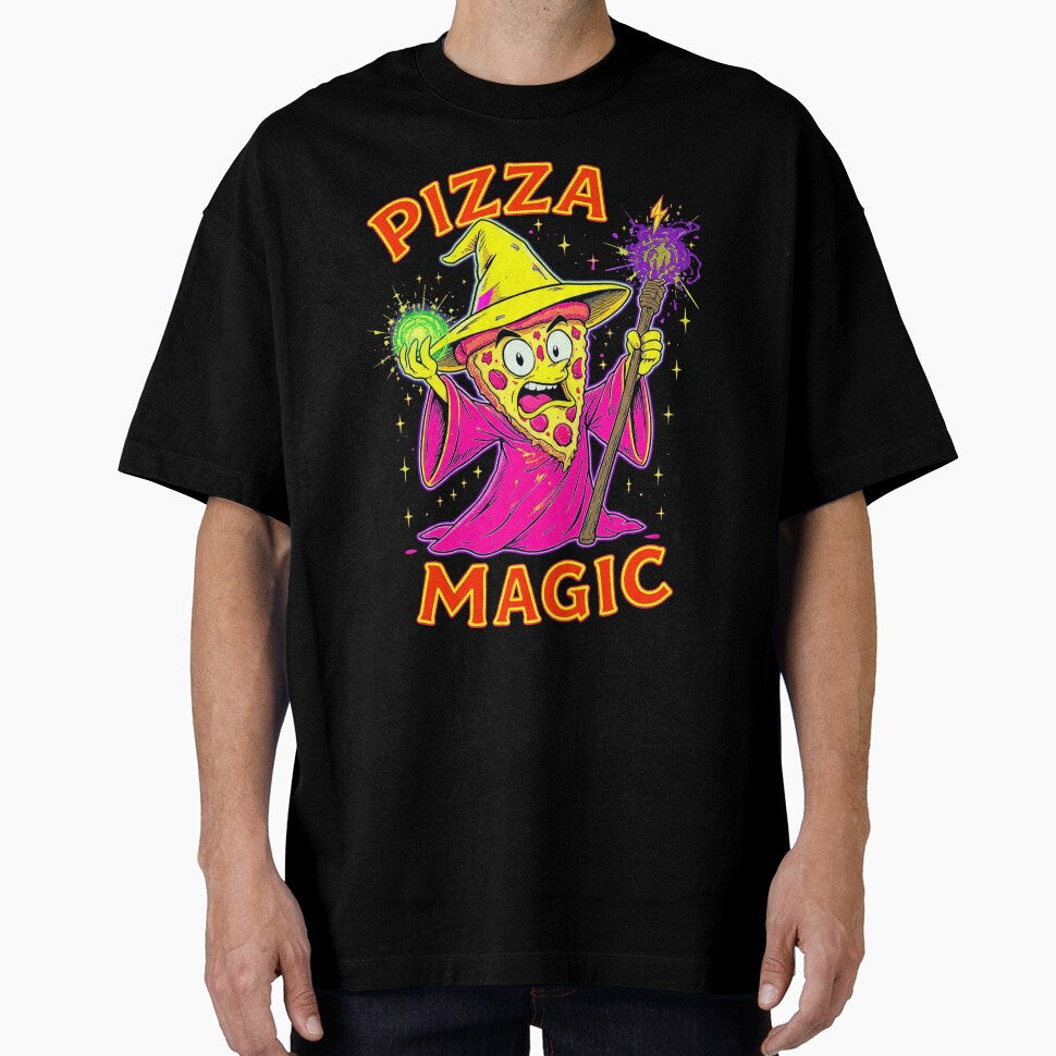 Pizza Magic Wizard Slice Funny Pizza Lover Gift by PixelQ